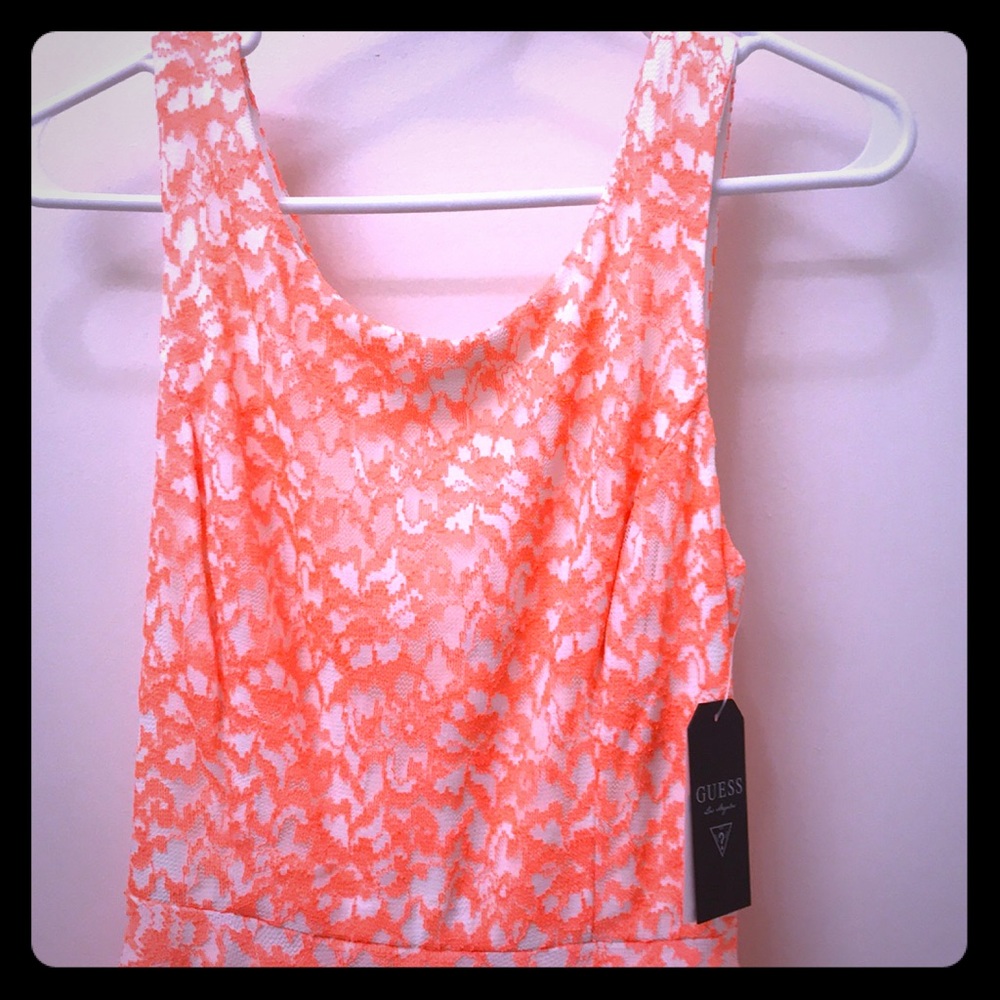 Guess BWT size S floral lace dress